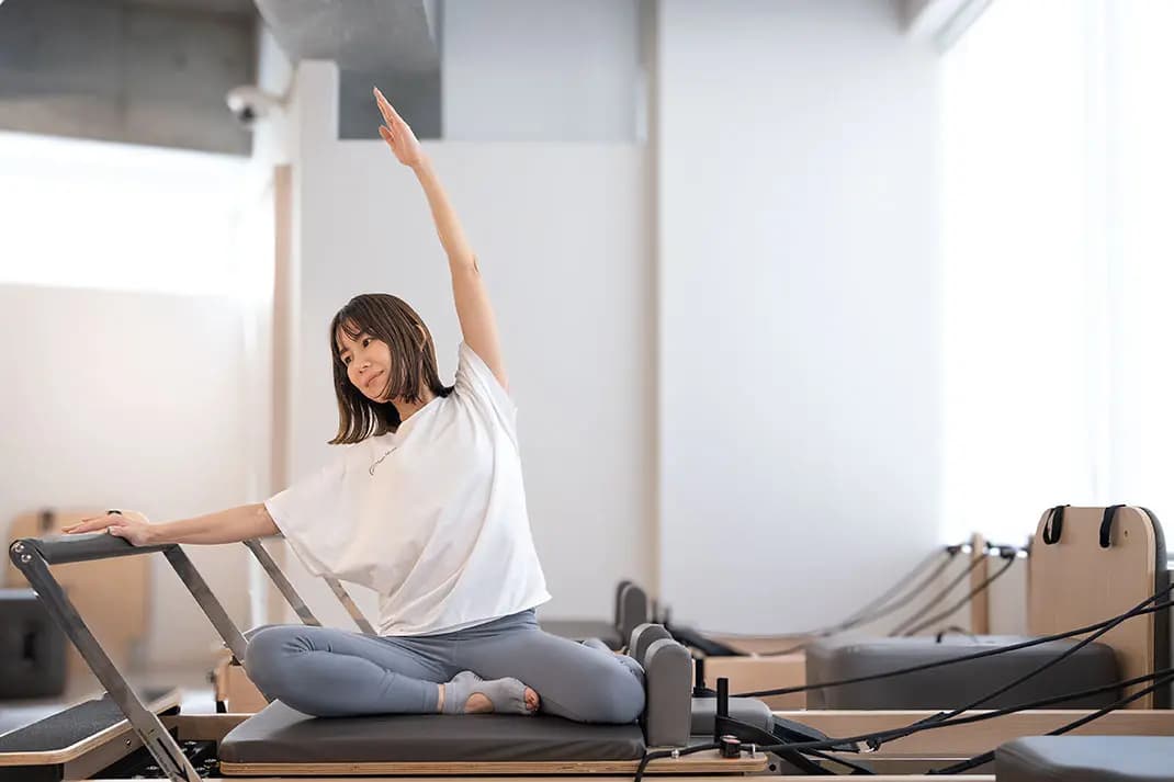 PILATES MIRRORのスタジオの様子
